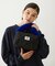CHERRY QUILTED FUR HANDLE BAG
