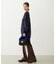 CHERRY QUILTED FUR HANDLE BAG