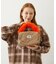 CHERRY QUILTED FUR HANDLE BAG