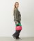 CHERRY QUILTED FUR HANDLE BAG