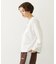 HEART FOIL PRINT L/S TEE