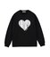 HEART FOIL PRINT L/S TEE