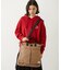 CHERRY QUILTED HELMET BAG
