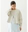 EMBROIDERED ROSE SWEAT JACKET
