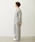 EMBROIDERED ROSE SWEAT JACKET
