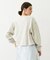 EMBROIDERED ROSE SWEAT JACKET
