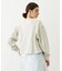 EMBROIDERED ROSE SWEAT JACKET