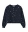 EMBROIDERED ROSE SWEAT JACKET