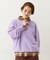 FLOWER ELBOW PATCH SWEAT TOP
