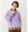 FLOWER ELBOW PATCH SWEAT TOP