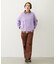 FLOWER ELBOW PATCH SWEAT TOP