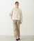 FLOWER ELBOW PATCH SWEAT TOP