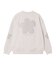 FLOWER ELBOW PATCH SWEAT TOP