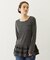 RUFFLE HEM L/S TOP