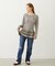 RUFFLE HEM L/S TOP