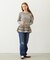 RUFFLE HEM L/S TOP