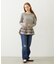 RUFFLE HEM L/S TOP