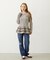 RUFFLE HEM L/S TOP