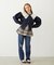 RUFFLE HEM L/S TOP