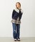 RUFFLE HEM L/S TOP
