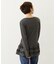 RUFFLE HEM L/S TOP