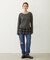 RUFFLE HEM L/S TOP