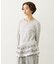 RUFFLE HEM L/S TOP