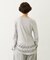 RUFFLE HEM L/S TOP