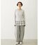 RUFFLE HEM L/S TOP