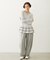 RUFFLE HEM L/S TOP