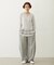 RUFFLE HEM L/S TOP