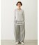 RUFFLE HEM L/S TOP