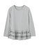 RUFFLE HEM L/S TOP