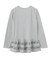 RUFFLE HEM L/S TOP