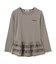 RUFFLE HEM L/S TOP