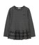 RUFFLE HEM L/S TOP