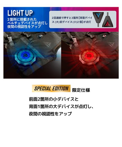 ウィンドコアアイス×ヒーターペルチェベスト7個式スペシャル