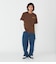 フェイク 2-IN-1 ロングスリーブTシャツ 長袖