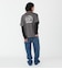 フェイク 2-IN-1 ロングスリーブTシャツ 長袖