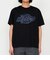 メッシュテクスチャ 3Dロゴプリント Tシャツ