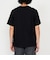 メッシュテクスチャ 3Dロゴプリント Tシャツ