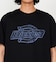 メッシュテクスチャ 3Dロゴプリント Tシャツ