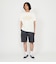 メッシュテクスチャ 3Dロゴプリント Tシャツ
