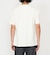 メッシュテクスチャ 3Dロゴプリント Tシャツ