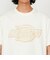 メッシュテクスチャ 3Dロゴプリント Tシャツ