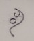 Cable Chain Charm Set Earcuff