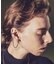 Cable Chain Charm Set Earcuff
