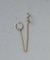 Cable Chain Charm Set Earcuff