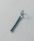 Color Pearl 2way Blue Earring / Single
