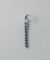 Color Pearl 2way Kahki-Graysh Perple Earring / Single
